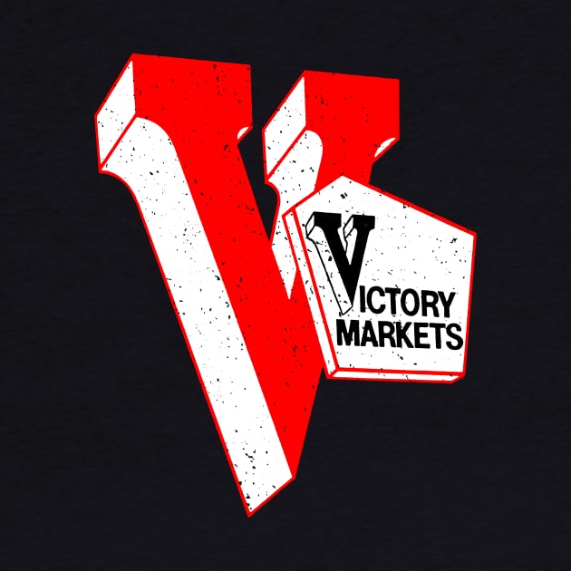 Victory Market Former New York State Grocery Store Logo by MatchbookGraphics